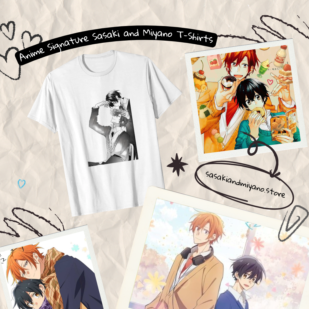 Anime PTTT1904 Sasaki and Miyano T-Shirts